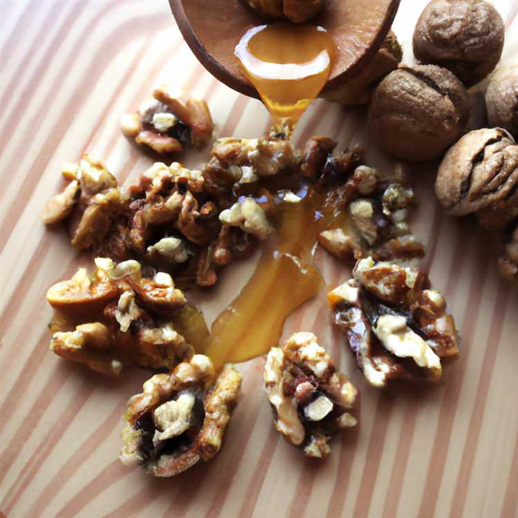 Подача блюд с орехами и медом