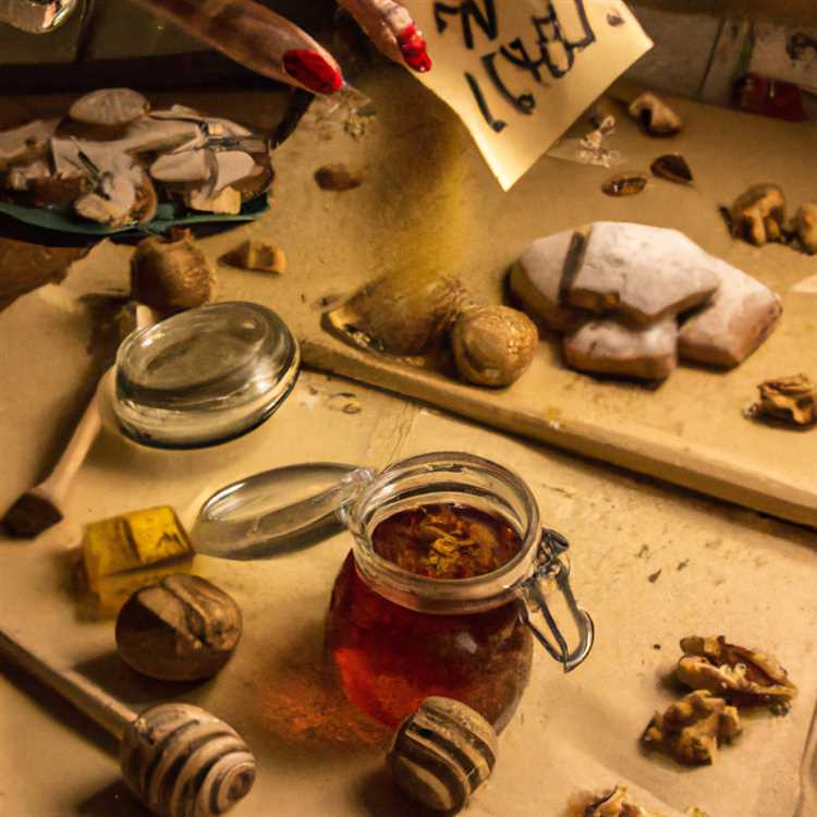 Вариация с добавлением орехов в рецепт пряников с медом