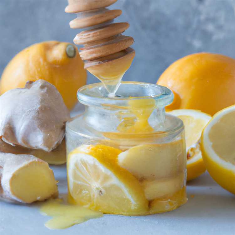 Ингридиенты для приготовления лимонов с имбирем и медом