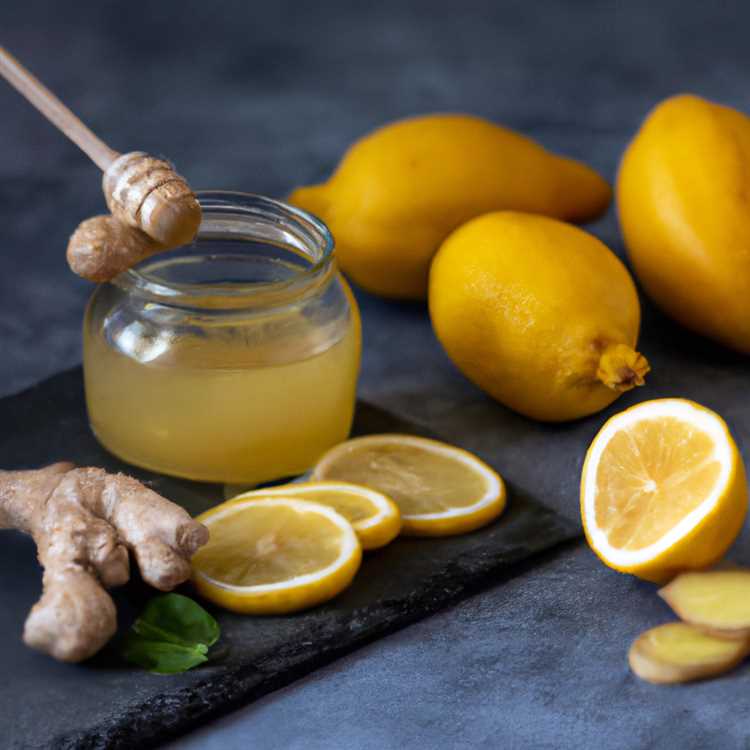 Подача и использование лимонов с имбирем и медом