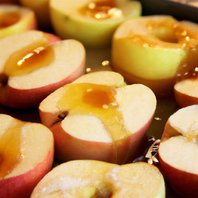 Яблоки с медом в духовке рецепт